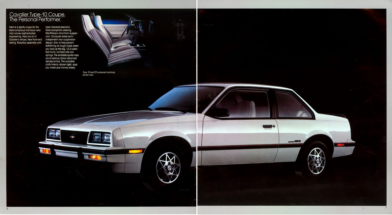 1984 Chevrolet Cavalier Brochure Page 1
